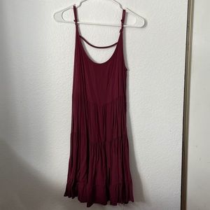 BRANDY MELVILLE maroon dress